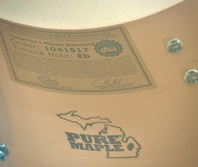 Custom DW Collector's Series Made in U.S.A. Pure Maple Drum Set: BOP KIT! 12," 14," 18" Kick w/ Cases MINT