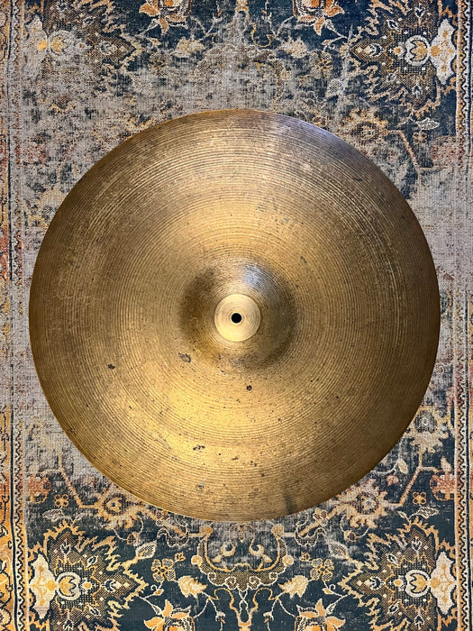 Ultra RARE ROCK 21 1970s Vintage Zildjian 21” ROCK Ride 2727 g DRY