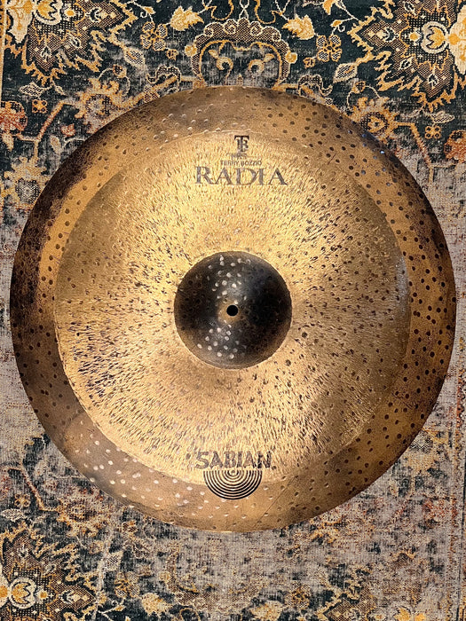 Rare DRY Sabian RADIA 21” Ride Crash 2525 g LIGHT DRY COMPLEX UNIQUE
