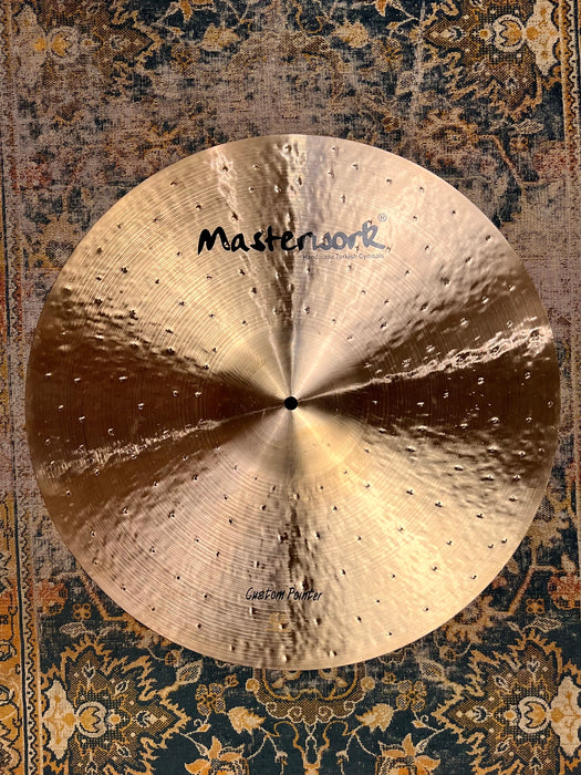 THIN Deep Hammered Masterwork 22” PAPER THIN CRASH RIDE 1912 g Light Complex