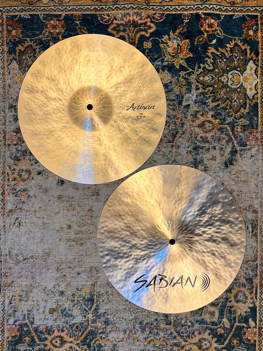 RARE DARK CRISP Sabian ARTISAN Hihats 13” 874 1310 g IMMACULATE Dont Spend $770