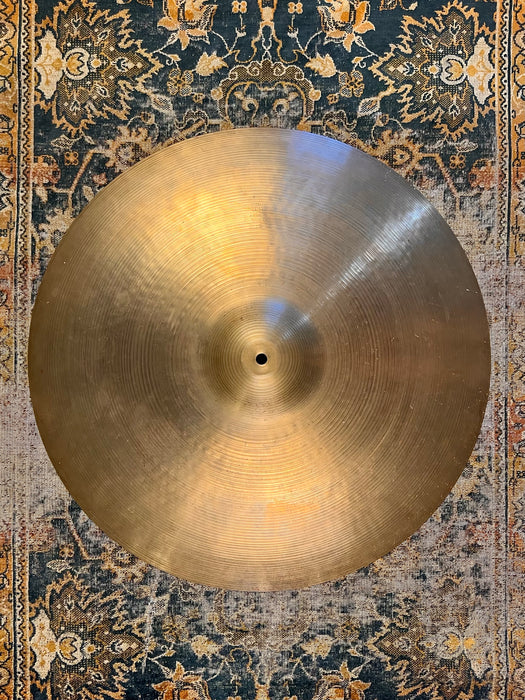BIG Light 1960s Vintage Zildjian 22” Light Crash Ride ONLY 2542 g