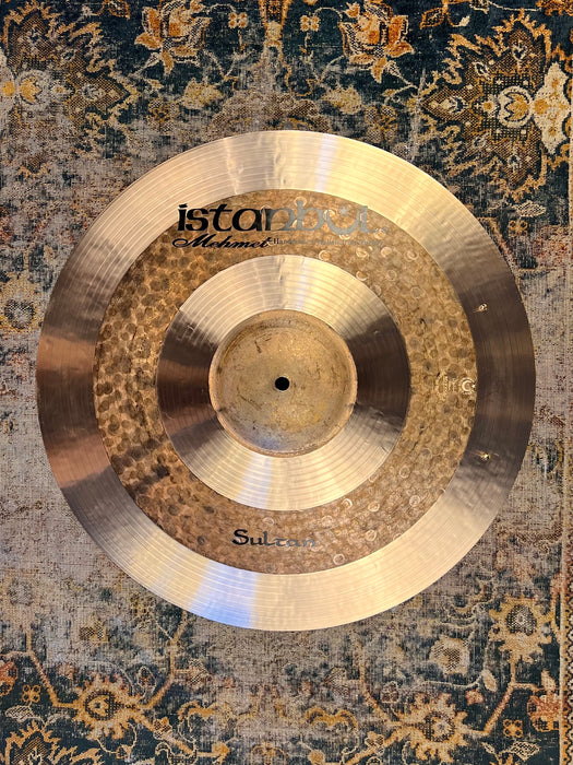 RARE 19” DARK WARM ISTANBUL MEHMET SULTAN JAZZ Ride Sizzle 1682 g