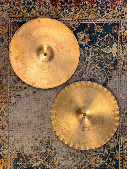 1977 REAL DEAL VINTAGE PAISTE 2002 SOUND EDGE Hihats 949 1070 g