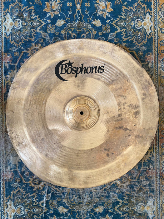 Unique Crazy Ass Ultra Dark Complex Bosphorus Prototype Blank 22” 2130 g CRASH RIDE