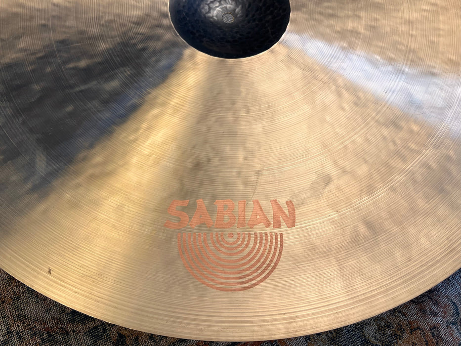 HUGE VERY DRY Sabian Hand Hammered HH KING 24” 2790 g CLEAN