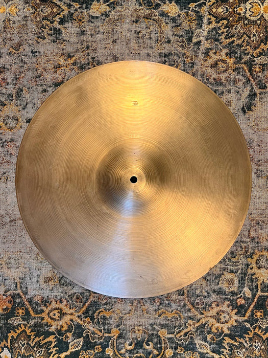 RARE Vintage Zildjian FACTORY STAMPED CRASH RIDE 18” ONLY 1356 g