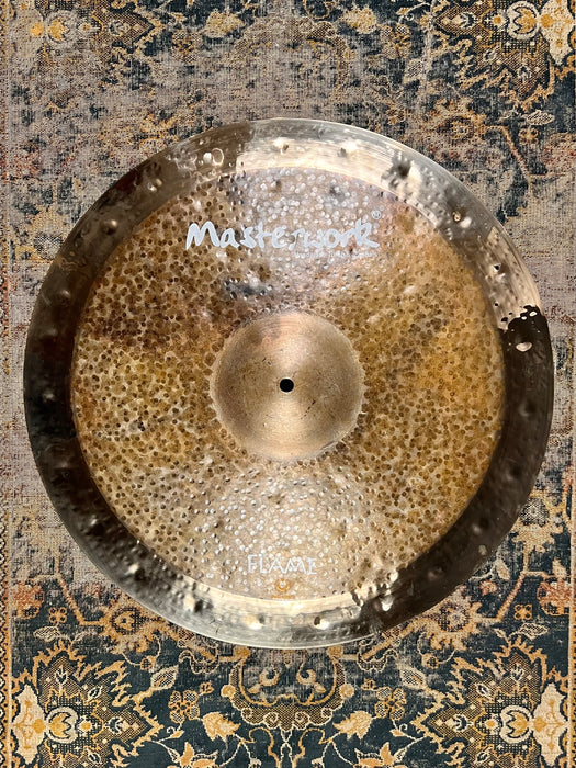 DARK COMPLEX Hand Hammered Masterwork 21” DUAL Paper Thin Crash Ride 1840 g