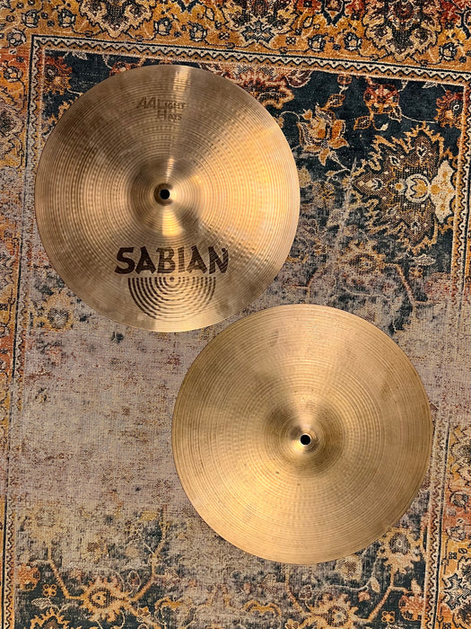Vintage Canadian Zildjian Sabian Light New Beat Combo Hihats 14” 894 1259 g