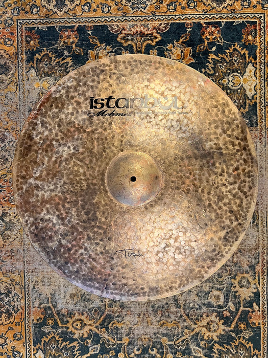 MASSIVE Raw Dry Dark Istanbul Mehmet TURK JAZZ Ride 24” 2850 g IMMACULATE!
