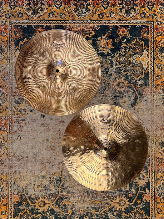 DRY Semi-Dark THIN Sabian ARTISAN ELITE Hihats 14” 796 1180 g PERFECT