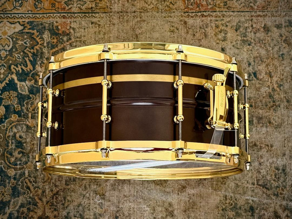 Ludwig MICROSTRIP PROTOTYPE "Fraternal Twins" 6.5" x 14" Snare Drums