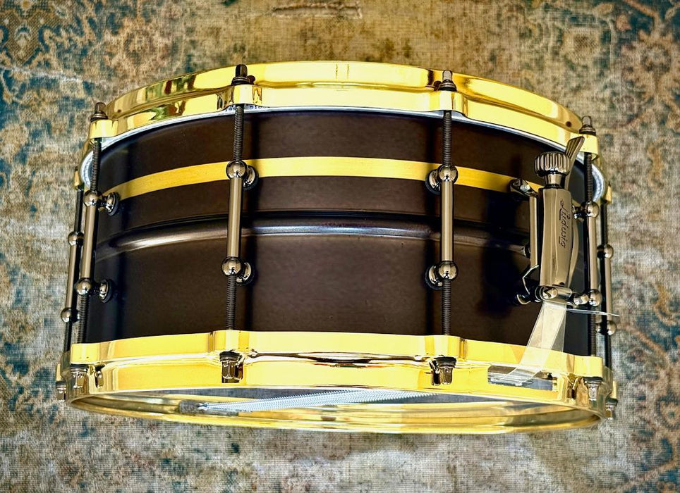 Ludwig MICROSTRIP PROTOTYPE "Fraternal Twins" 6.5" x 14" Snare Drums