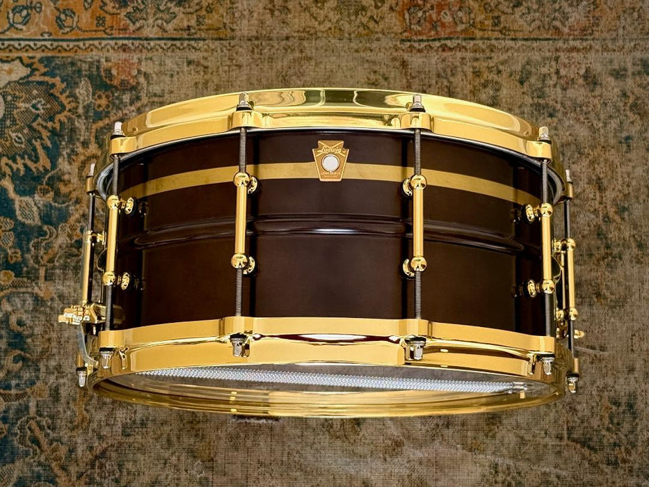 Ludwig MICROSTRIP PROTOTYPE "Fraternal Twins" 6.5" x 14" Snare Drums