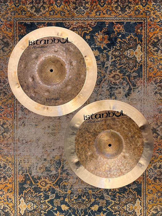 Massive Dark Huge DUO Istanbul Mehmet Hamer Hihats 16” 1240 1440 g