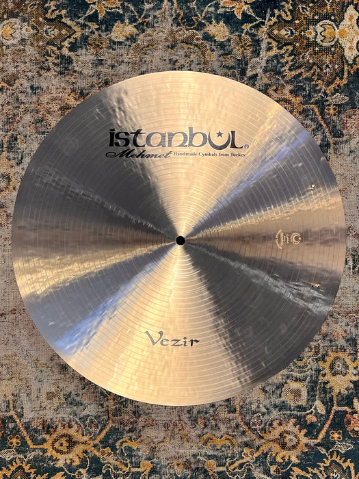 ULTRA DARK CONTROL LOW ISTANBUL MEHMET 19” VEZIR FLAT SIZZLE 1707 g
