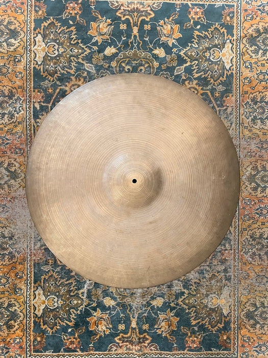 ULTRA RARE 24” Vintage Zildjian ISTANBUL K 3692 g DARK DRY