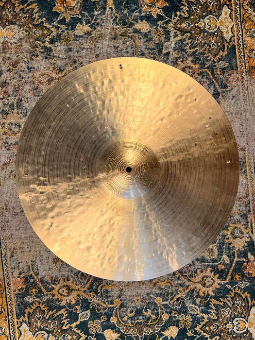 SIGNED Toomas Paiste ETCHED LOGO Traditional LIGHT RIDE 20” 1932 g CLEAN