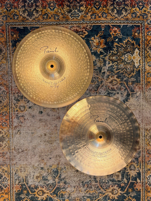 Crisp Clean Semi-Dark Paiste Signature SOUND EDGE 14” Hihats 1056 1118 g