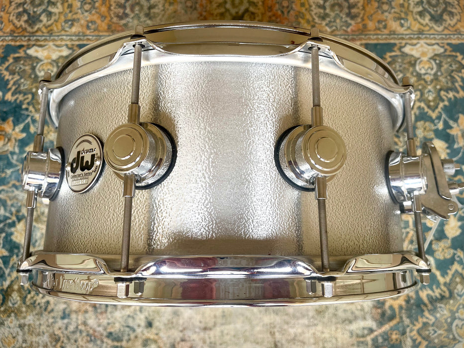 Clean DW ALUMINUM Deep 6.5” X 14” Snare Dark + Low End