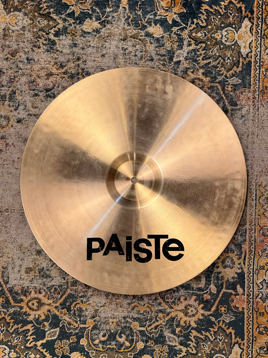 ULTRA RARE Vintage Paiste SOUND CREATION 18” SHORT CRASH 1596 g Unique Bell CLEAN