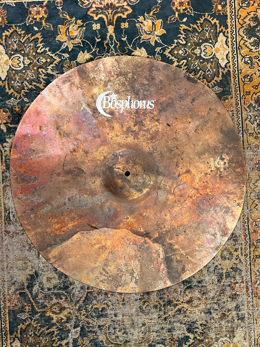 Unique Crazy Ass Ultra Dark Complex Bosphorus Prototype Blank 22” 2670 g CRASH RIDE