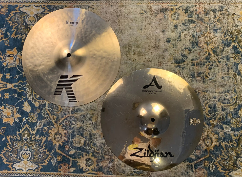 IMMACULATE Zildjian K/Z COMBO 13" Hihats 824 1508 g DARK CRISP in BAG