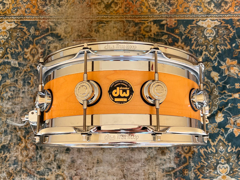 DW EDGE 6” X 14” Snare owned by the Great JOHN GUERIN Clean!