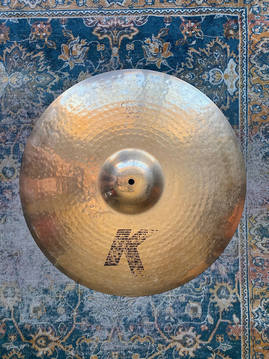 EARLIER Semi-Complex Zildjian K CUSTOM 20” Ride 2988 Gs