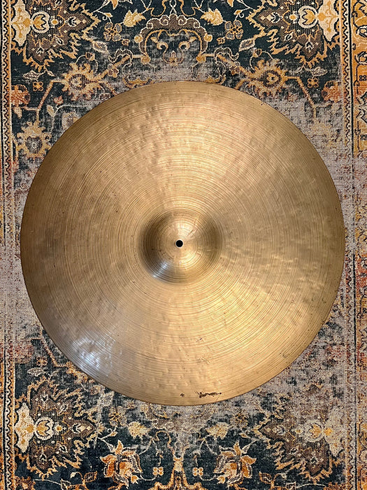 Perfectly DRY Vintage Zildjian ISTANBUL K 22” Ride 2986 g w Light Shimmer!