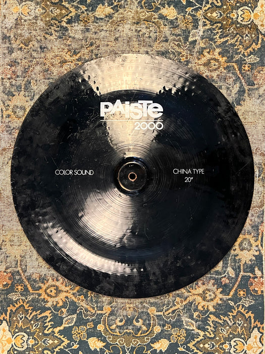 ORIGINAL Paiste 2000 COLORSOUND CHINA 20” 1788 g Bozzio