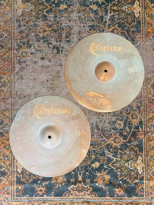 Unique DRY Complex Bosphorus CORRODO TYPE Prototype Hihats 14” 896 1030 g