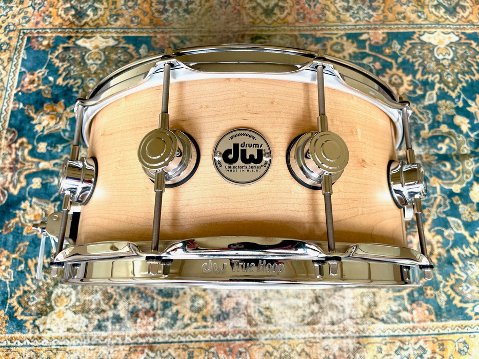 IMMACULATE DW SOLID SHELL Maple Deep 6.5” X 14” Snare Drum