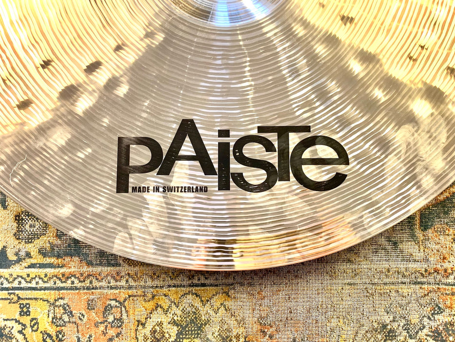 Shimmering PAISTE Signature FULL Ride 20" 2520 g IMMACULATE  Why Guess at $440