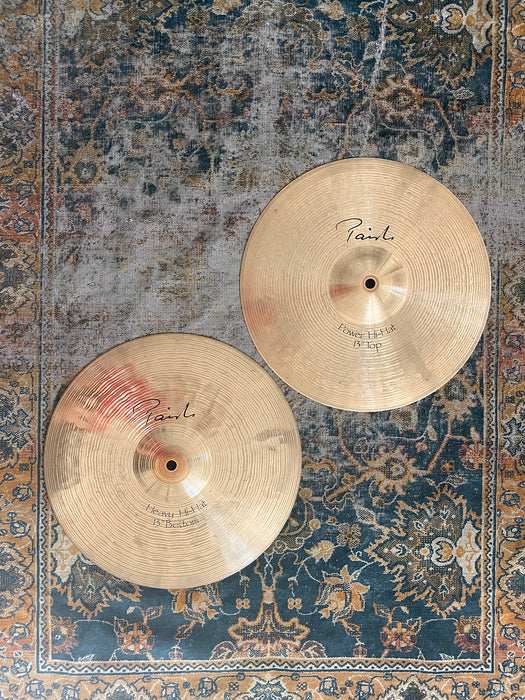PAISTE SIGNATURE 13” HEAVY POWER Hihats 942 1058 g ULTRA CRISP