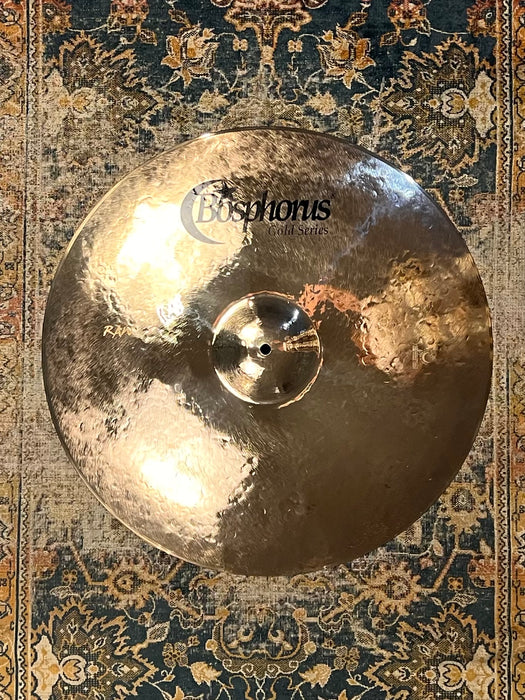 Gorgeous DRY Bosphorus RAW GOLD Ride 22” 3000 g MINT