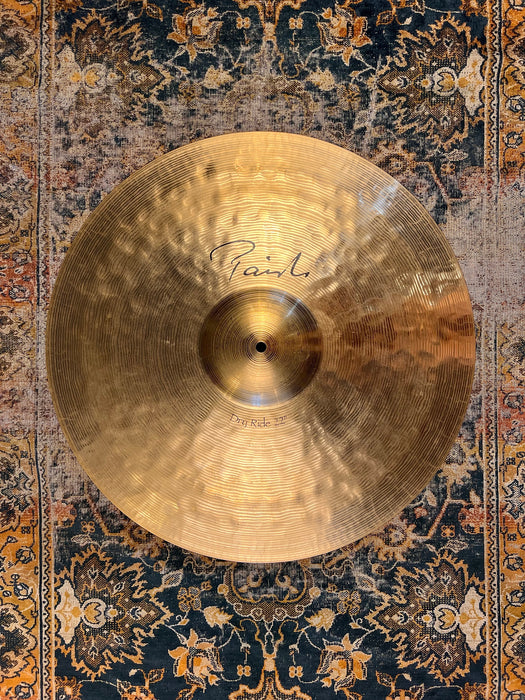 LEAD A SIMPLER LIFE! RARE Discontinued EARLY PAISTE SIGNATURE 22” DRY RIDE 3324 g