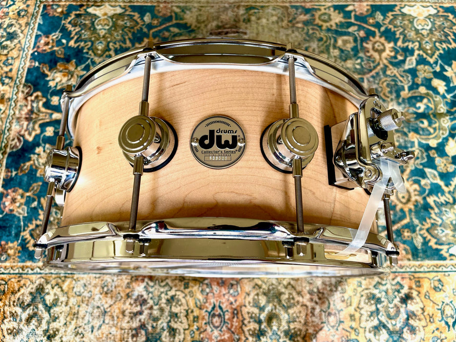 IMMACULATE DW SOLID SHELL Maple Deep 6.5” X 14” Snare Drum