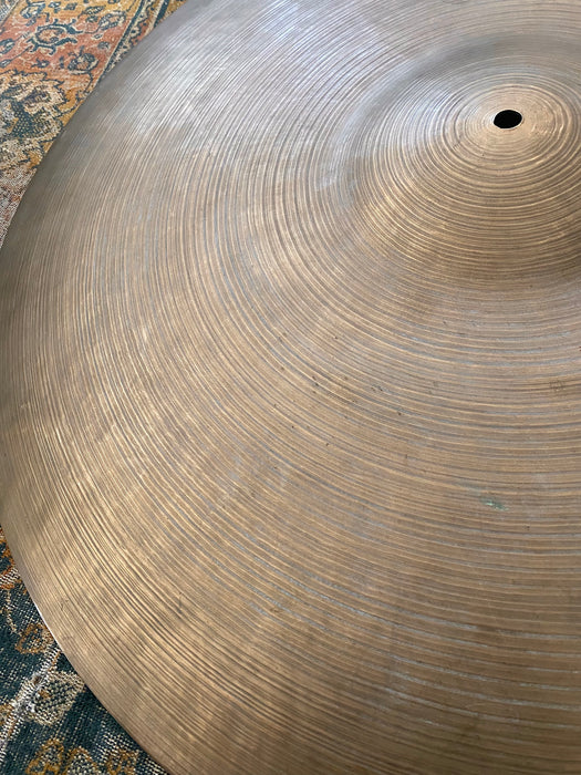 ULTRA RARE 24” Vintage Zildjian ISTANBUL K 3692 g DARK DRY