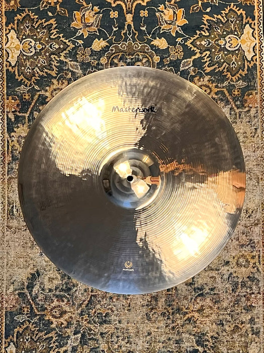 ULTRA PAPER THIN BRILLIANT Masterwork Crash Ride 20” Only 1514 g NEW