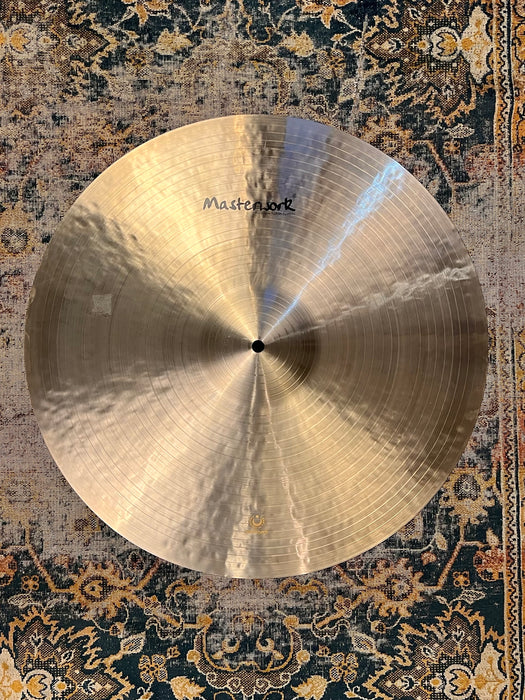 GLOWING Masterwork JAZZ MASTER 20” Paper Thin Crash Ride 1428 g