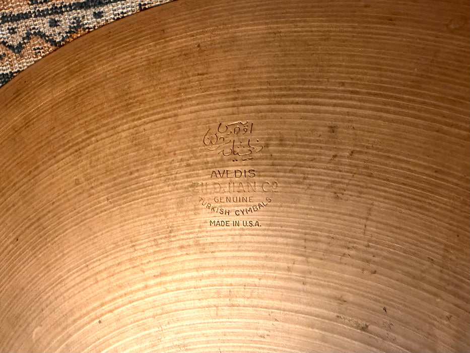 Vintage Zildjian 1960s PAPER THIN 15” Hihats 997 1076 g Gorgeous LIGHT AIRY VERY DRY Tone! RINGO 15s!