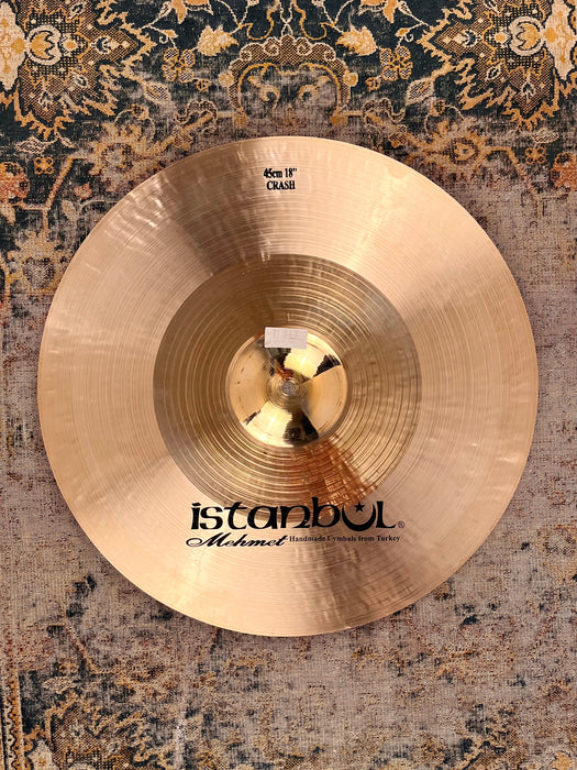 GORGEOUS ISTANBUL Mehmet HYBRID CRASH 18” 1514 g SEMI-DARK & Clean! Perfect Don’t Pay $434!