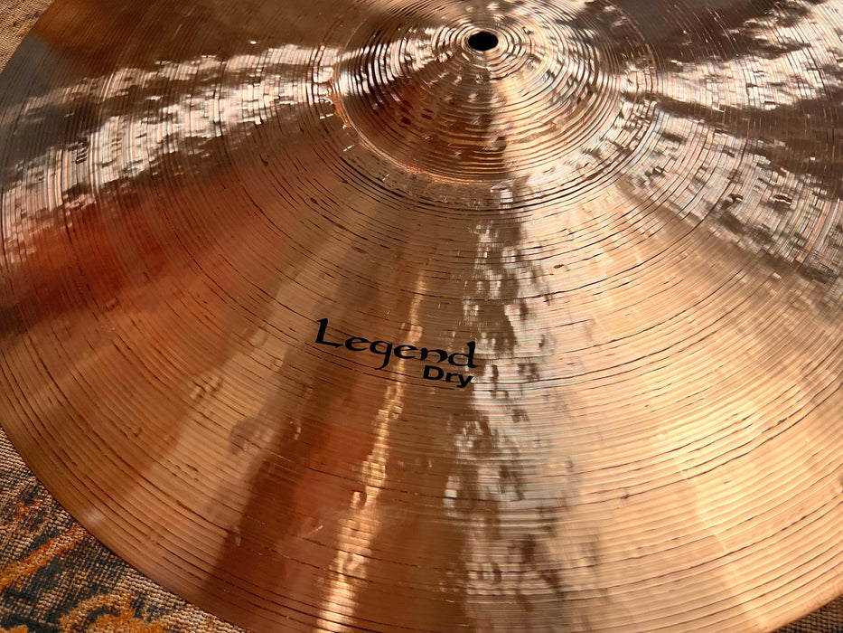 ULTRA DARK THIN ISTANBUL Mehmet 20" Legend Dry Crash Ride LUSH 1826 g PERFECT