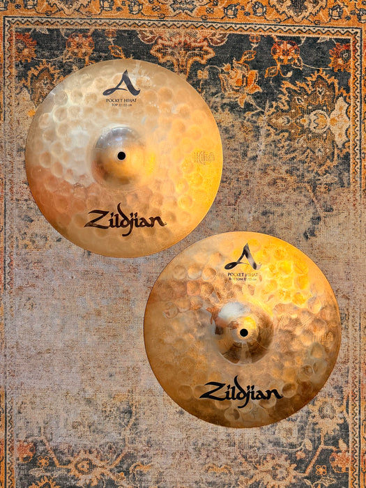 Zildjian POCKET HATS Hihats 13” CRISP BRILLIANT Quick And DISCONTINUED 818 1274 g