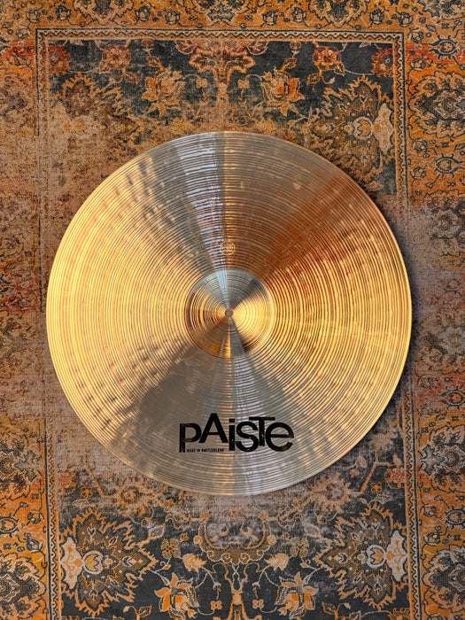 PAISTE 22” Signature MELLOW RIDE 3086 g SUPER CLEAN! GORGEOUS! Don’t Pay $820 For A Guess!