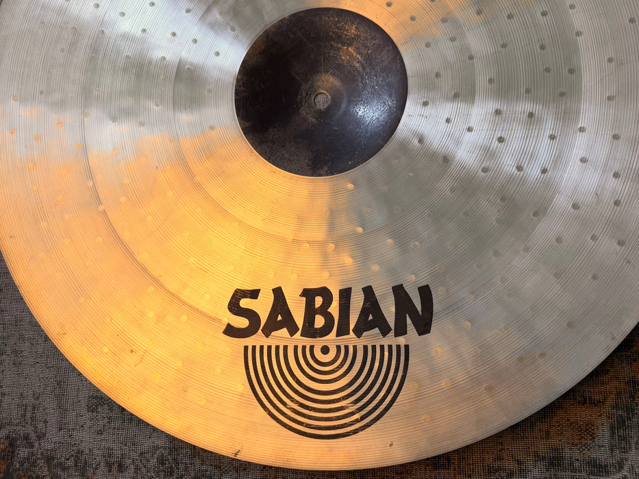 Discontinued Sabian VAULT HH CROSSOVER 21” Ride Crash IMMACULATE Shape! 2186 g DRY Still Crashable