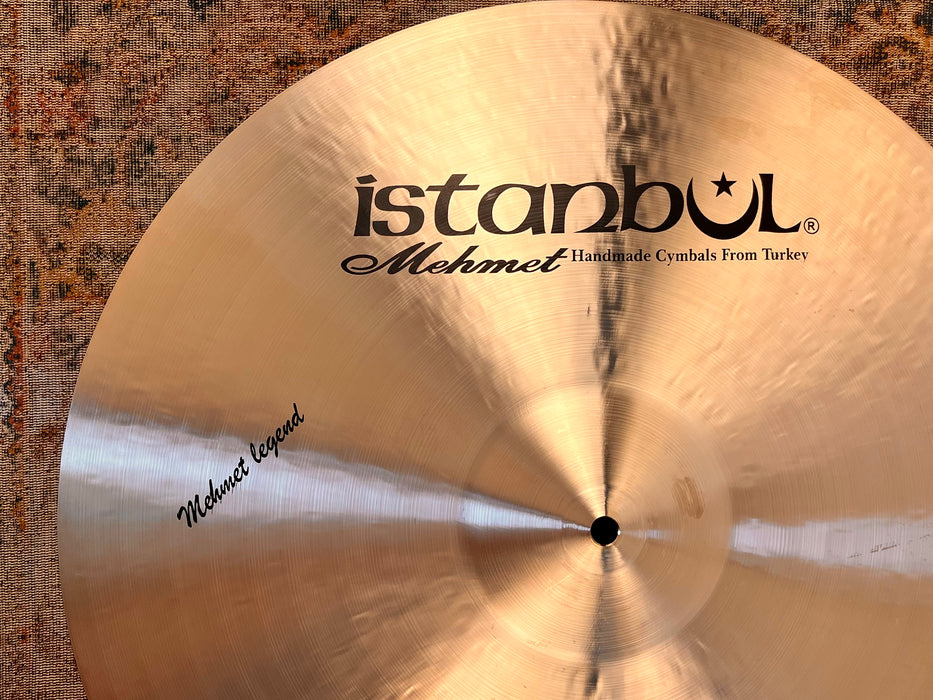 DARK Glowing Warm ISTANBUL Mehmet LEGEND 21” Ride ONLY 2140 g MEL LEWIS MINT