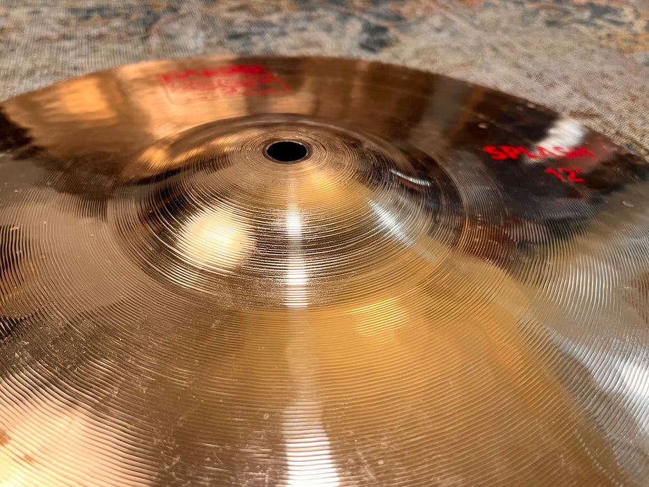 CRAZY ASS Paiste PROTOTYPE 2002 REFLECTOR 12” SPLASH 430 g CUSTOM FOR ARTIST!