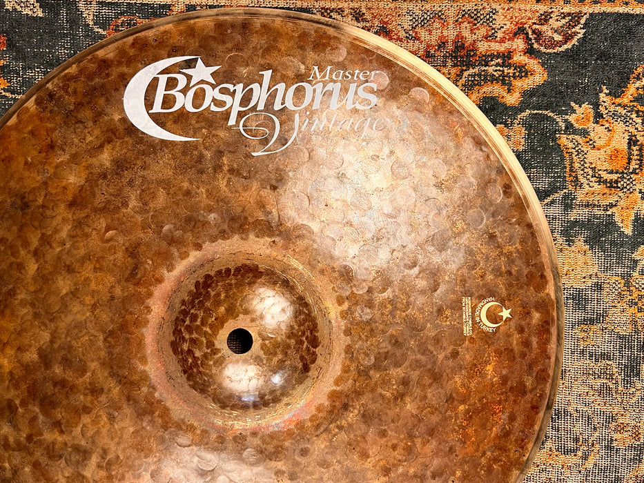 Bosphorus Master Vintage 14” Hihats 800 1104 g LIGHT DRY COMPLEX! Unlathed! Perfect!
